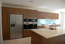 Large kitchen designed, built and fitted by Nick and Vygis of Samuel Edgar